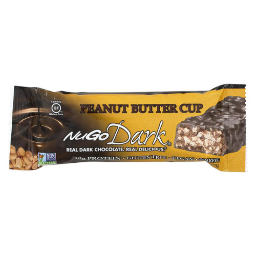 Nugo Nutrition Bar - Dark - Peanut Butter Cup - 1.76 Oz - Case Of 12