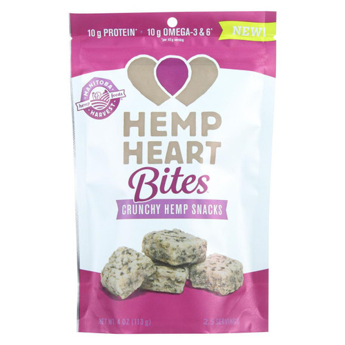 Manitoba Harvest Hemp Heart Bites - Original - 4 Oz - Case Of 12