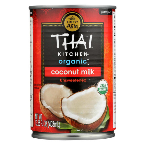 Thai Kitchen Organic Lite Coconut Milk - Case Of 12 - 13.66 Fl Oz. - 0298216