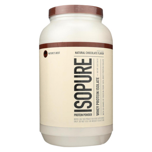Nature's Best/the Isopure Co. - Isopure - Chocolate - 3 Lb