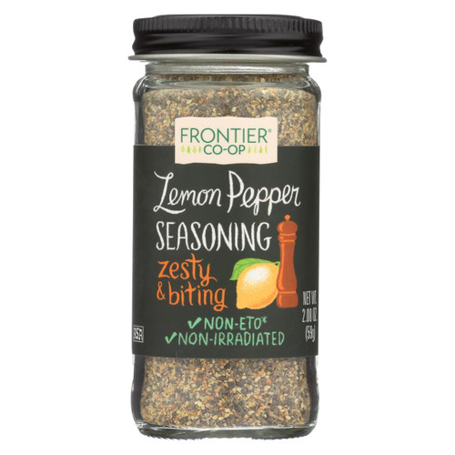 Frontier Herb Lemon Pepper Seasoning Blend - 2.08 Oz