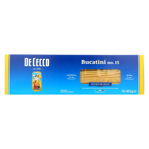 De Cecco Pasta Perciatelli Pasta - Case Of 20 - 16 Oz