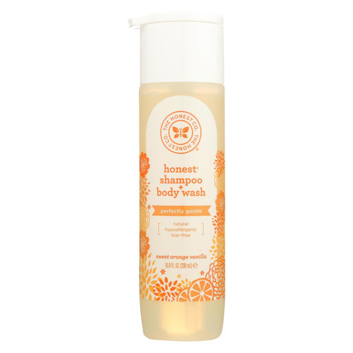 The Honest Company Shampoo And Body Wash - Sweet Orange Vanilla - 10 Fl Oz.