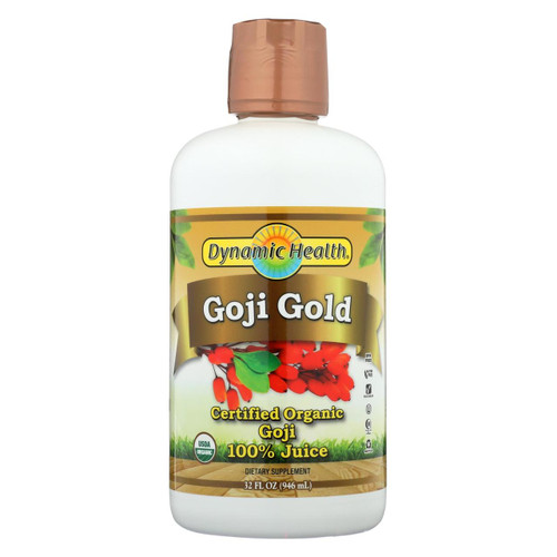 Dynamic Health Organic Certified Goji Berry Gold Juice - 32 Fl Oz