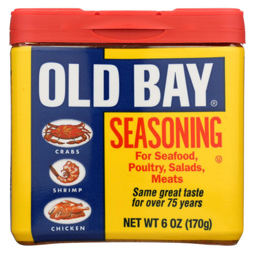 Old Bay - Seasoning - Original - Case Of 8 - 6 Oz