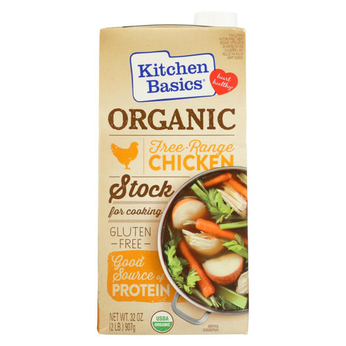 Kitchen Basics Chicken Stock - Case Of 12 - 32 Fl Oz. - 1846393