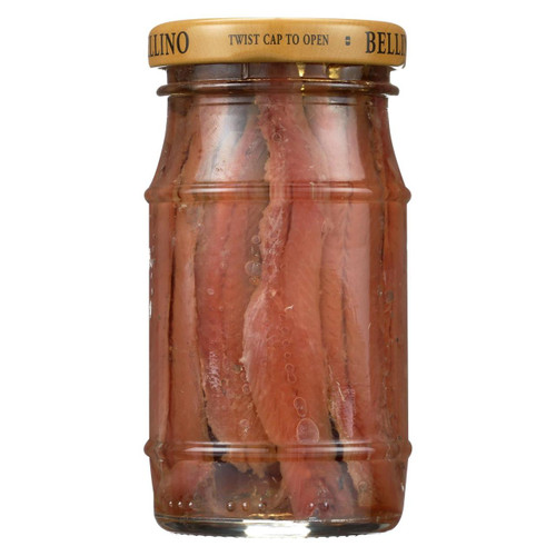 Bellino Anchovies - Oil - Flat - Case Of 12 - 4.25 Oz - 0776542