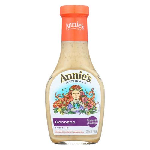 Annie's Naturals Dressing Goddess - Case Of 6 - 8 Fl Oz.