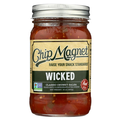 Chip Magnet Salsa Sauce Appeal - Salsa - Wickedly Delicious - Case Of 6 - 16 Oz.