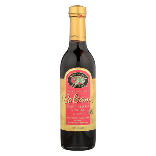 Napa Valley Naturals Grand Reserve Balsamic - Vinegar - Case Of 12 - 12.7 Fl Oz.