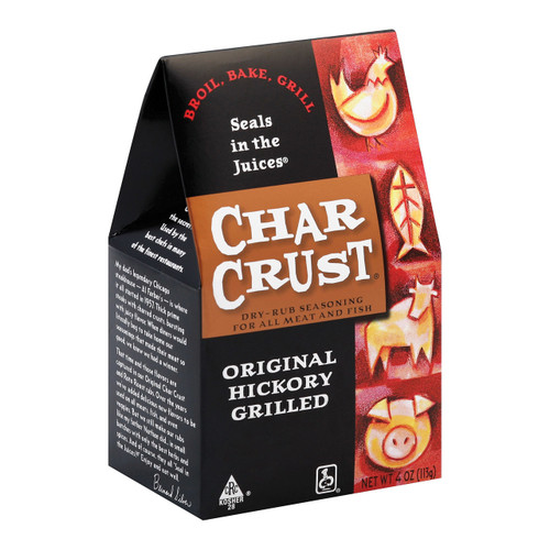 Char Crust Original Hickory Grilled - Case Of 6 - 4 Oz - 0347336