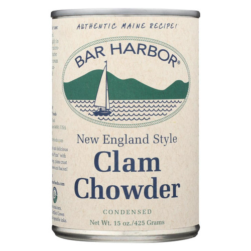 Bar Harbor - All Natural New England Clam Chowder - Case Of 6 - 15 Oz.