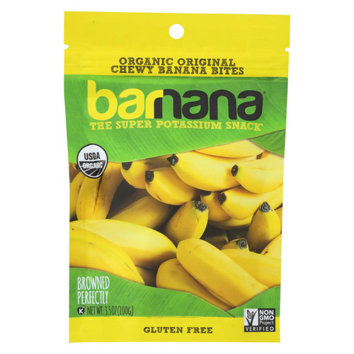 Barnana Banana Bites - Organic - Original - 3.5 Oz - Case Of 12