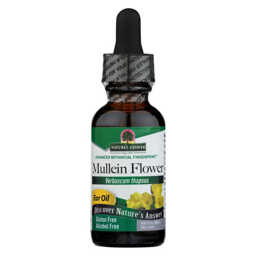 Nature's Answer Mullein Flower Alcohol Free - 1 Fl Oz