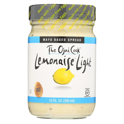 The Ojai Cook All Natural - Lemonaise Light - Case Of 6 - 12 Oz.