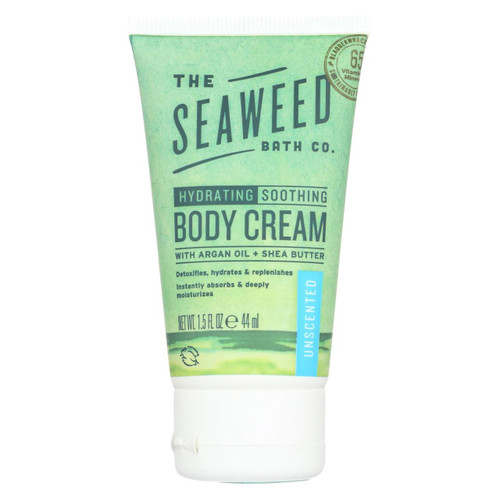 The Seaweed Bath Co Body Cream - Unscented - Case Of 8 - 1.5 Oz