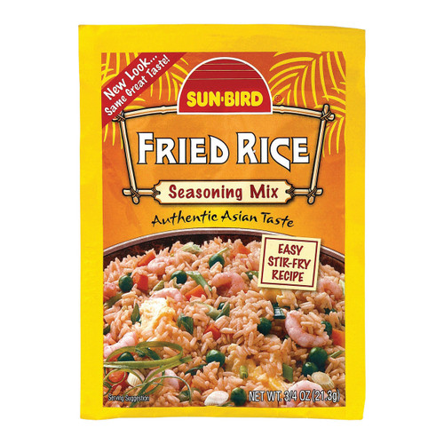 Sunbird Seasoning Mix - Fired Rice - Case Of 24 - 0.75 Oz.