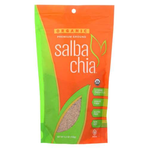 Salba Smart Organic Premium Ground Chia  - 1 Each - 5.3 Oz