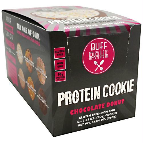 Buff Bake Protein Cookie Chocolate Donut - Gluten Free