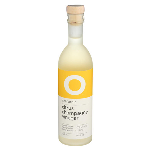 O Olive Oil Citrus Champagne Vinegar - Case Of 6 - 10.1 Fz