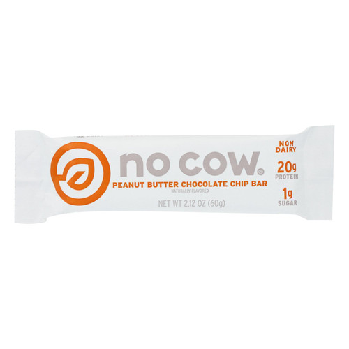 No Cow Bar Protein Bar - Case Of 12 - 2.12 Oz