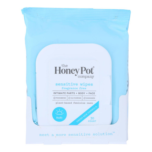 The Honey Pot - Sensitive Wipes - 30 Ct