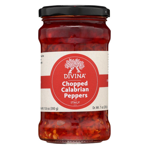 Divina - Peppers Chopd Calabrian - Case Of 6 - 10.6 Oz