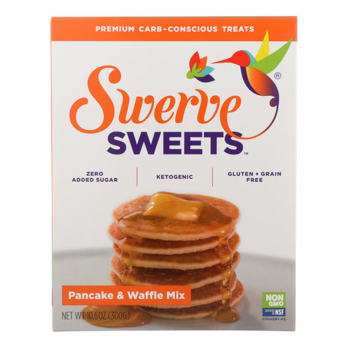 Swerve Sweets Pancake & Waffle Mix - Case Of 6 - 10.6 Oz