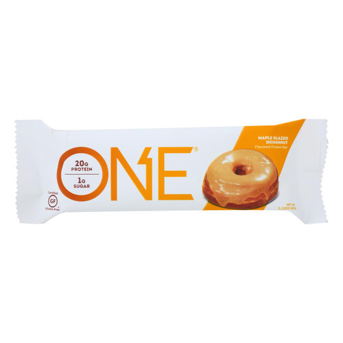 One Brands Protein Bar, Maple Glazed Doughnut  - Case Of 12 - 60 Grm