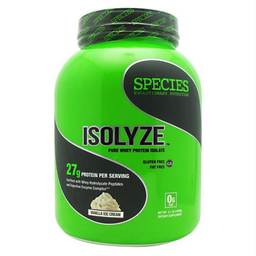 Species Nutrition Isolyze Vanilla Ice Cream - Gluten Free