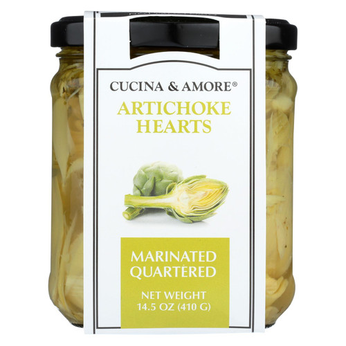 Cucina & Amore - Artichoke Qrtrs Marinate - Case Of 6 - 14.5 Oz
