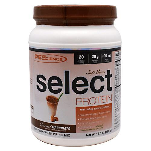 PEScience Cafe Series Select Protein Caramel Macchiato - Gluten Free