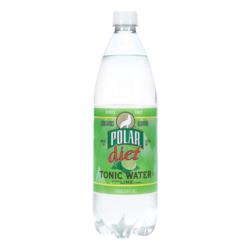 Polar Beverages Tonic - Lime - Diet - Case Of 12 - 33.8 Fl Oz