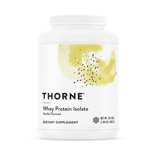 Whey Protein Isolate NSF Vanilla by Thorne 29.5 oz