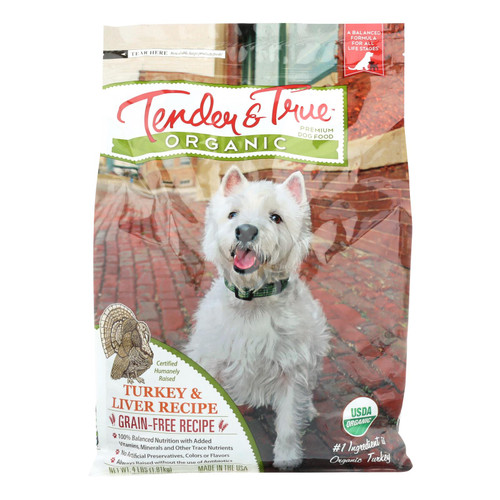 Tender & True Cat Food, Turkey And Liver - Case Of 6 - 4 Lb