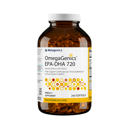 OmegaGenics EPA-DHA 720 Lemon by Metagenics 240 softgels