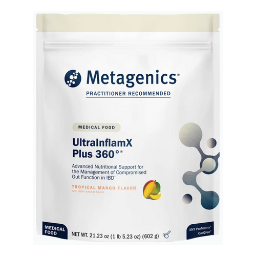 UltraInflamX Plus 360 Mango by Metagenics 602 grams / 21.23 oz