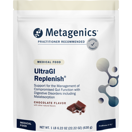 UltraGI Replenish Chocolate by Metagenics 630 grams / 22.22 oz