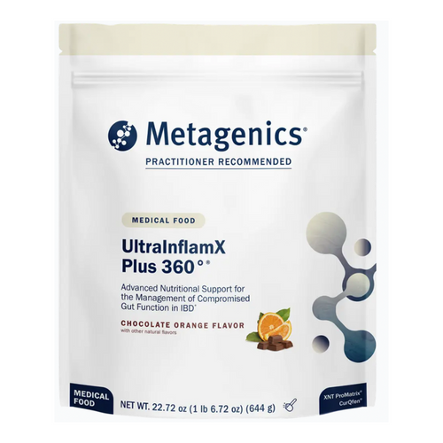 UltraInflamX Plus 360 Chocolate Orange by Metagenics 644 grams / 22.72 oz