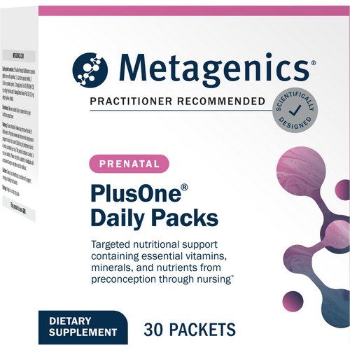 Plus One Daily Prenatal by Metagenics 30 packets