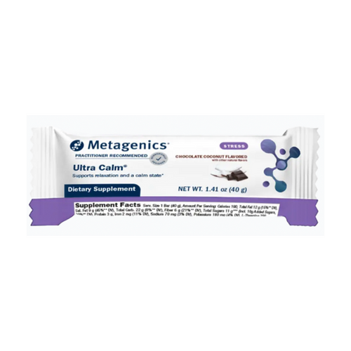 Ultra Calm Chocolate Coconut by Metagenics 12 Bars