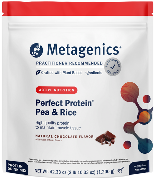 Perfect Protein Pea & Rice Chocolate by Metagenics 1200 grams / 42.33 oz