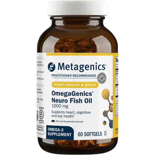 OmegaGenics Neuro Fish Oil 1000 by Metagenics 60 softgels
