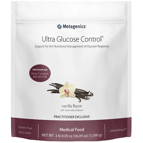 Ultra Glucose Control Vanilla by Metagenics 30 servings