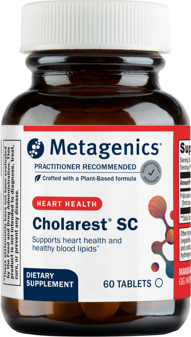 Cholarest SC by Metagenics 60 tablets