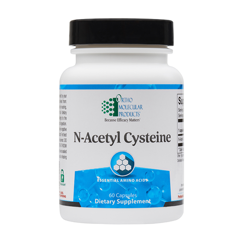 N-Acetyl Cysteine by Ortho Molecular 60 capsules