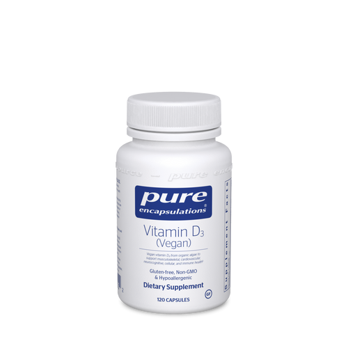 Vitamin D3  (Vegan) by Pure Encapsulations 120 capsules