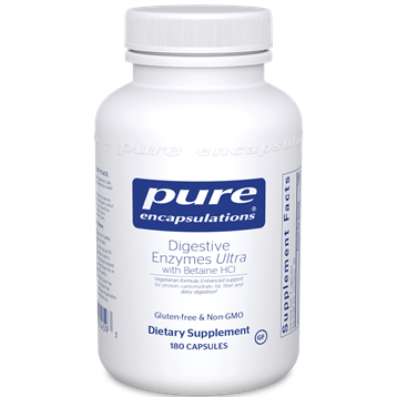 Digestive Enzymes Ultra with Betaine HCl by Pure Encapsulations 180 capsules