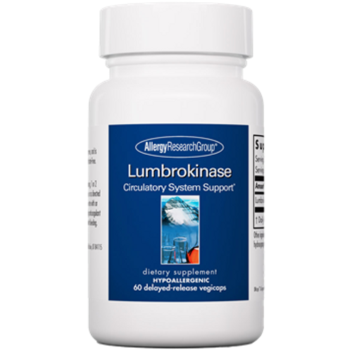 Lumbrokinase by Allergy Research Group 60 capsules