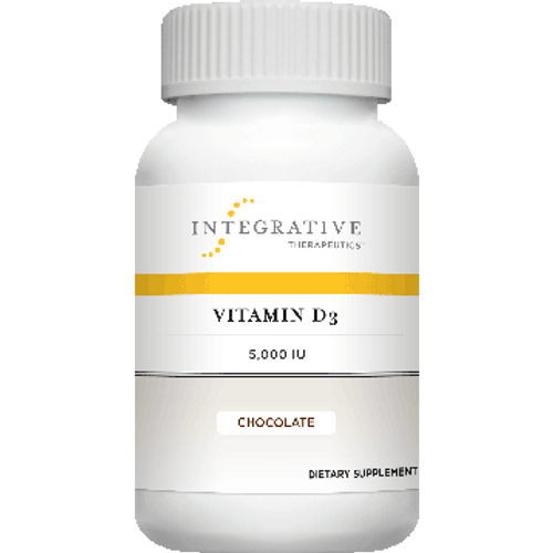 Vitamin D3 5,000 IU Chocolate by Integrative Therapeutics 90 tablets